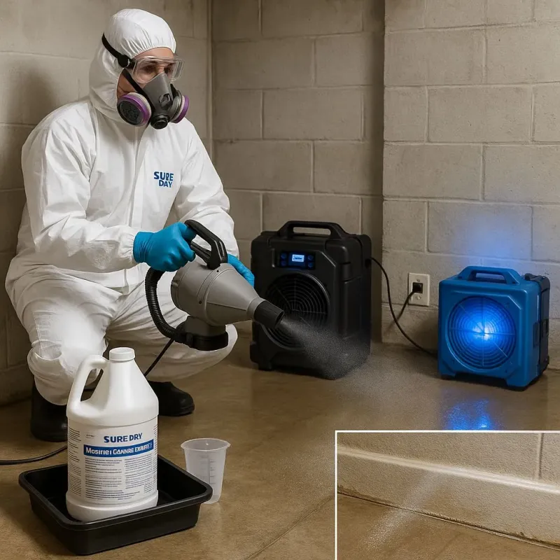 Sanitization and Odor Removal process in Orcutt, CA